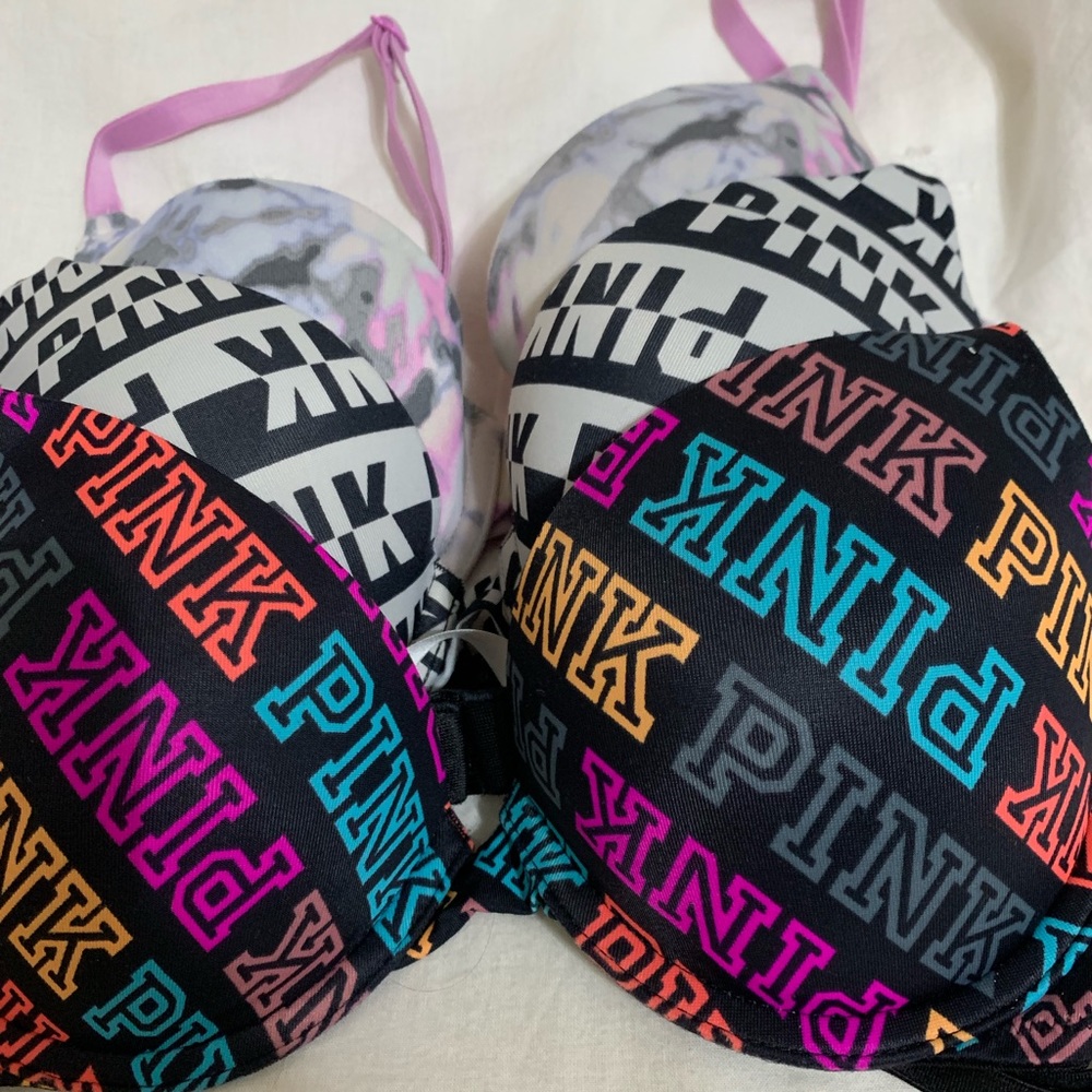 PINK wear everywhere bras